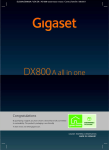 Gigaset DX800A all in one – your perfect companion