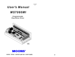 MS7080MI User`s Manual