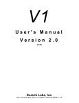 V1 User`s Manual Version 2.0