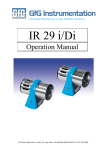 IR 29 Reference Manual