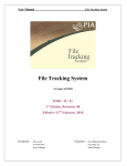 File Tracking System