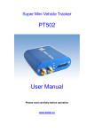 PT502 User Manual