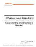 Programming & Operation Manual