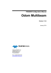 PDS2000 Configuration Manual Odom Multibeam