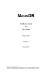 MausDB