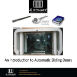 An Introduction to Automatic Sliding Doors