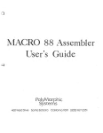 System 8813 Macro Assembler - PolyMorphic