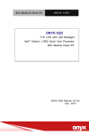 ONYX-1222 1st edition manual 2014