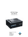 ANT130-5-V Stage User`s Manual