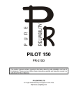 PR Pilot 150 User Manual