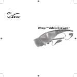 Wrap™ Video Eyewear - Electronics Datasheets