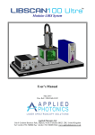 User manual - Applied Photonics Ltd
