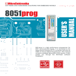 8051prog User`s Manual