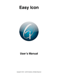 Easy Icon User`s Manual - VanPro Solutions