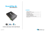 contents SoundClip-8L user manual v1 - Blackbox-av