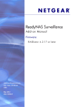 ReadyNAS Surveillance Add-on User Manual