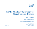 EARS: The Easy Approach to Requirements Syntax