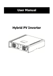 Hybrid PV Inverter User Manual