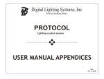 PROTOCOL User Manual Appendices incl