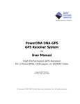 PowerDNA DNA-GPS GPS Receiver System — User Manual