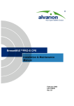 BreezeMAX PRO-S CPE Installation & Maintenance Manual