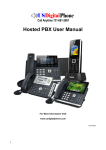 Hosted PBX User Manual