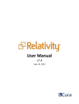 Relativity - User Manual - Epiq Systems Web Support