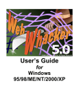 WebWhacker Manual