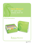 XF Cell Mito Stress Test Kit User Manual