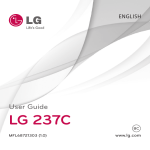 User Guide LG 237C