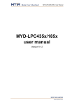 MYD-LPC435x/185x user manual