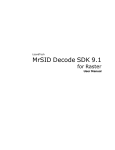 MrSID Decode SDK 9 User Manual