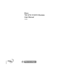 Micro TSX ETZ 410/510 Modules