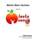 Minute Menu Systems - Child Care & Nutrition, Inc.