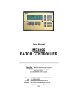 Batch Controller User Manual