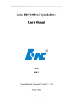 HSV-180S Series AC Spindle Drive Unit