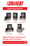 Alicat Pressure Gauge Controller Manual