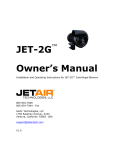 JET-2G Owner`s Manual