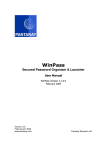 WinPass - Pantaray Research