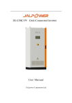 JSI-G30K3 PV Grid-Connected Inverter User Manual