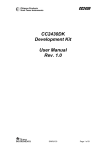 Development Kit User Manual