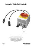 Soladin Web DC Switch