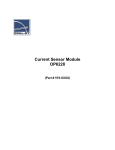 OP6228 Current Sensor Module manual - Opal-RT