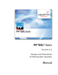 Manual PV*SOL basic 6.0
