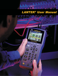 LANTEK User Manual - IDEAL INDUSTRIES, INC.