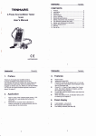 User guide for phase rotation meter TM603