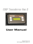 Manual Version 1.02 MAF Translator Gen-II version 1.02