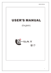 USER`S MANUAL 1