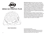 adj.com - Mega 64 Profile Plus User Manual