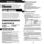 USER MANUAL - Patriot Supply